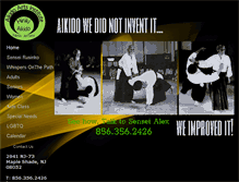Tablet Screenshot of aikidoartsinstitute.com